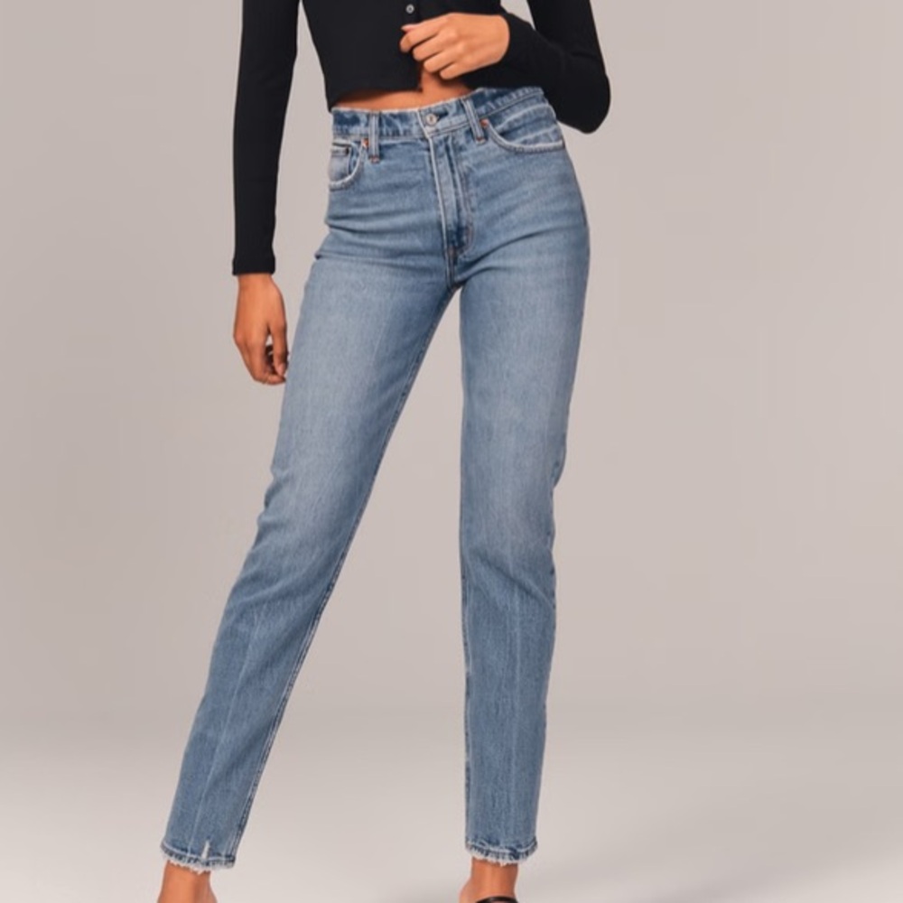 Abercrombie & Fitch Blue women's Jeans
